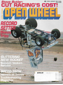 OPEN WHEEL 1991 AUG - SLEEPY TRIPP, SWINDELL/WEIKERT SPRINTER, HERRERA - SETUPS